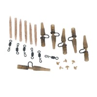 EXC CAMOU HEAVY LEAD CLIP SET