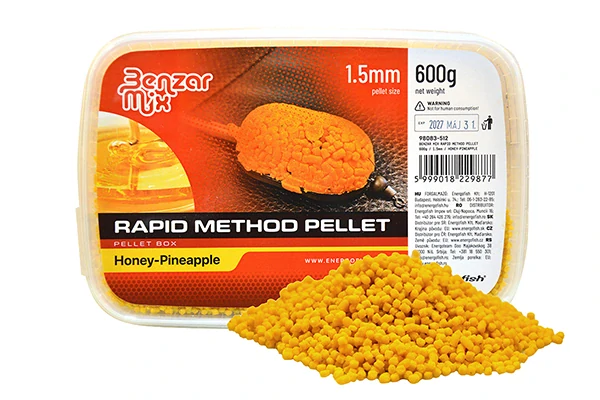BENZAR RAPID METHOD PELLET Med-ananas 3,5 mm 600 g