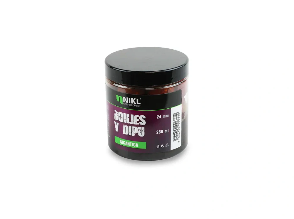 Nikl Boilies v dipu Gigantica 250ml/0,20mm