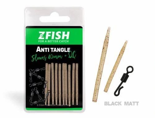ZFISH Sada Převleků Anti Tangle SET Sleeves + QC 60mm