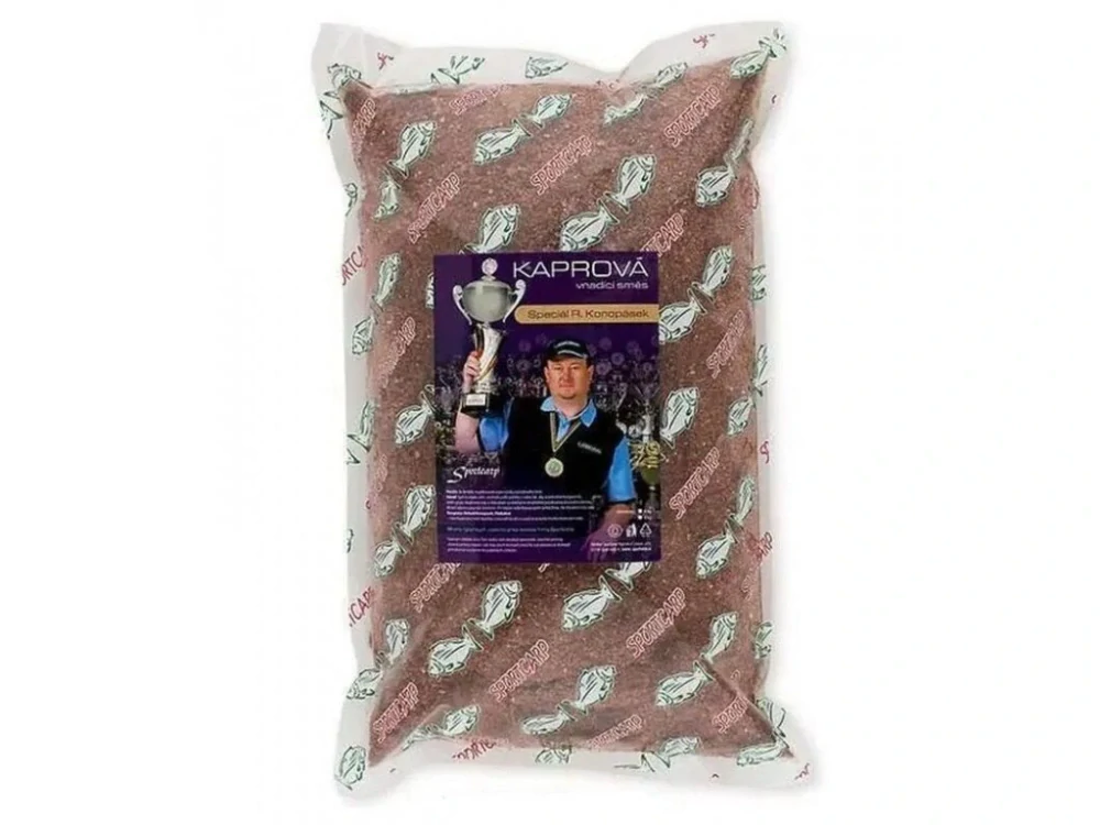 Kaprová vnadící směs Speciál R. Konopásek červená 1kg
