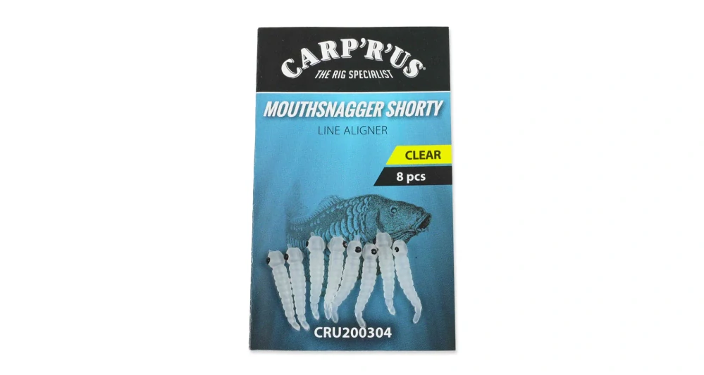 Carp´R´Us Rovnátko krátké Mouthsnagger Shorty 8ks/Clear/bílé