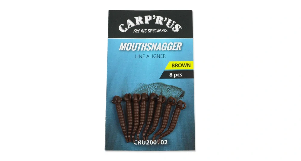 Carp´R´Us Rovnátko Dlouhé Mouthsnagger 8ks/Hnědé