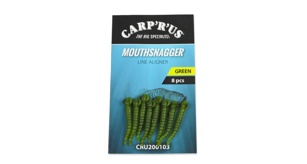 Carp´R´Us Rovnátko Dlouhé Mouthsnagger 8ks/ Zelené