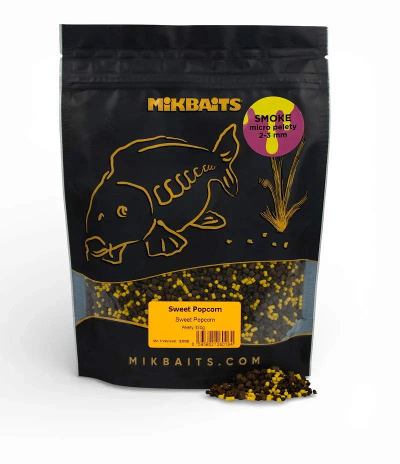 SMOKE micro pelety 350g 2-3mm - Sweet Popcorn