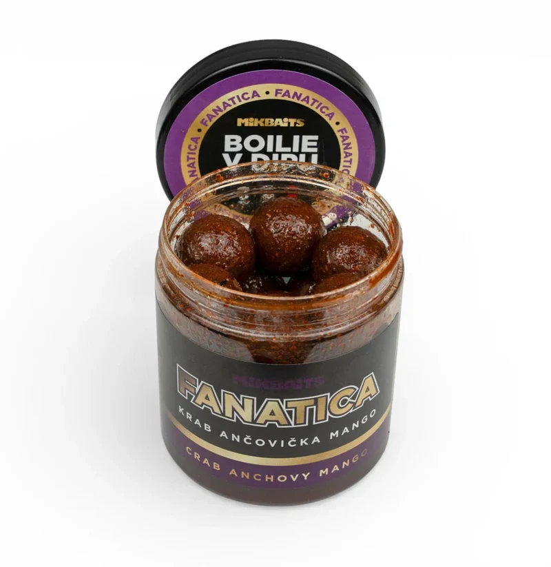 Fanatica boilie v dipu Krab Ančovička Mango 20mm