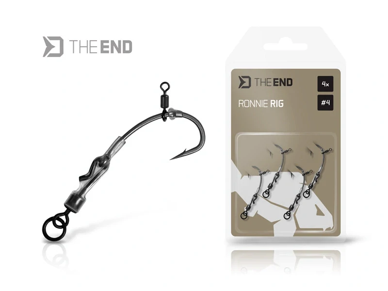 Montáž Delphin TheEND Ronnie Rig / 4ks,vel.4