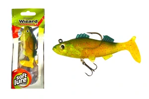WIZARD Swimbait Perch umělá nástraha 7,6cm yellowholo