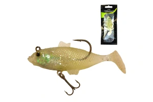 WIZARD Swimbait Roach - Bílý