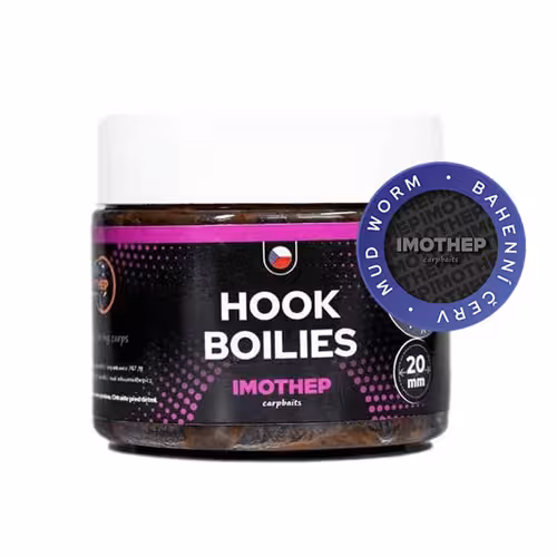 Hook boilies - bahenní červ 24mm, 150g