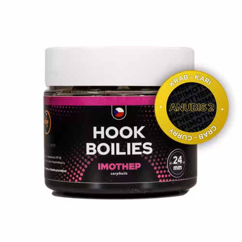 Hook boilies - krab a kari - 20mm, 150g