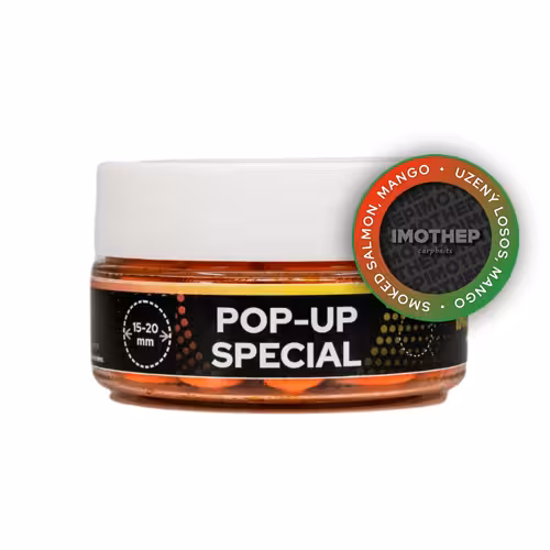 Pop-up special - uzený losos, mango - 16mm, 50g