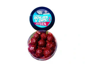 JV Baits boilies v dipu Višeň - 300ml - 24mm