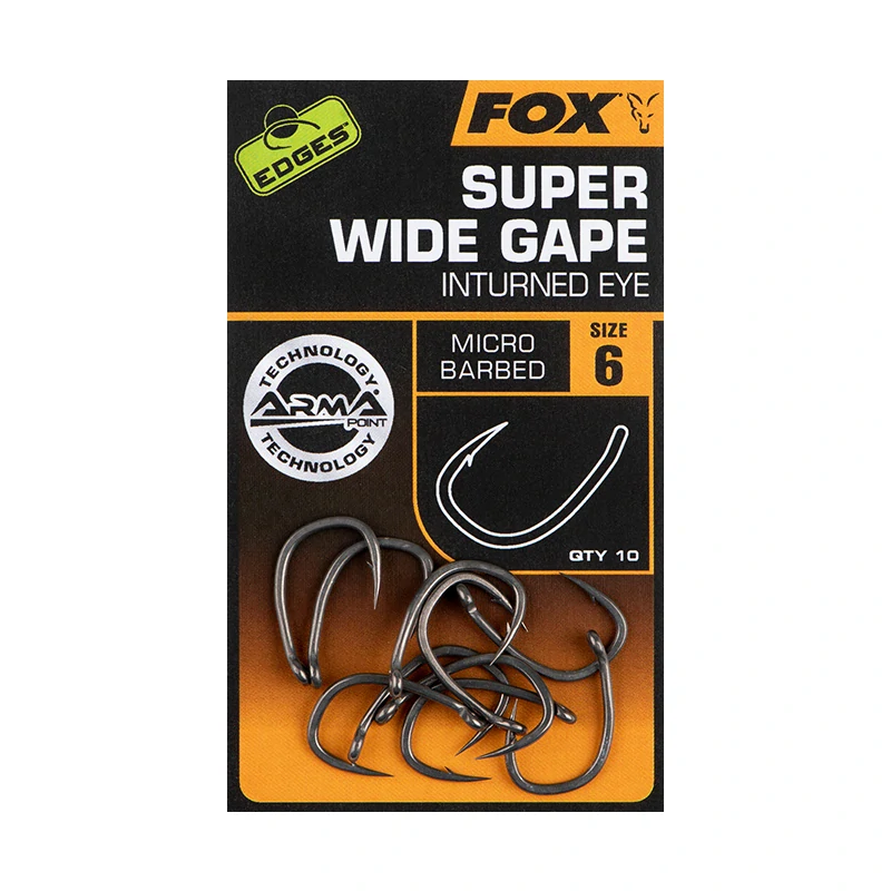Edges Armapoint Super Wide Gape Inturned Eye Size 2