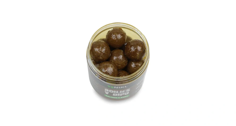 Boilies v dipu Calanus & Krill 250ml,24mm