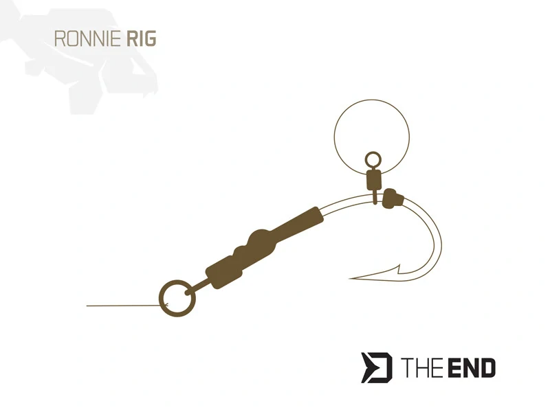 Montáž Delphin TheEND Ronnie Rig / 4ks,vel.4