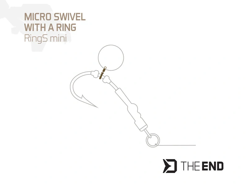 Mikro obratlík s kroužkem TheEND RingS mini/10ks