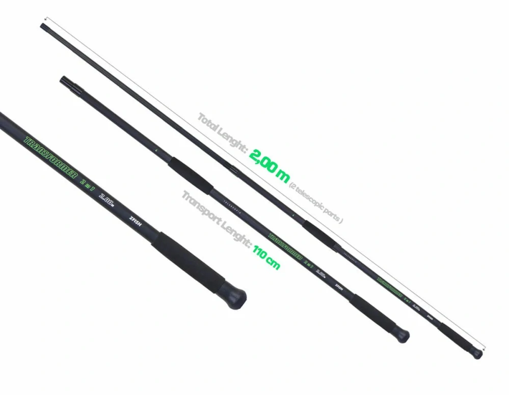 Podběráková Tyč Transformer 2m Landing Net Handle