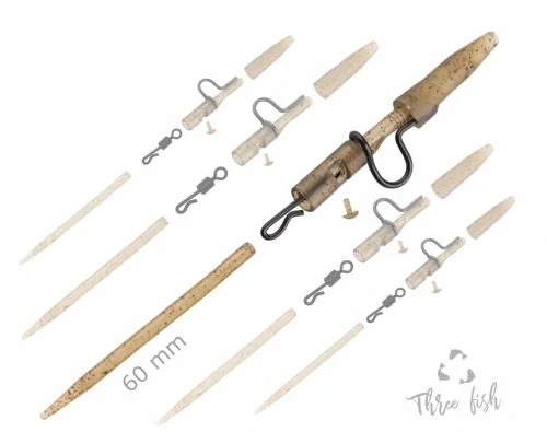ZFISH Závěska Heavy Duty Clip Complete Pin Set 60 mm