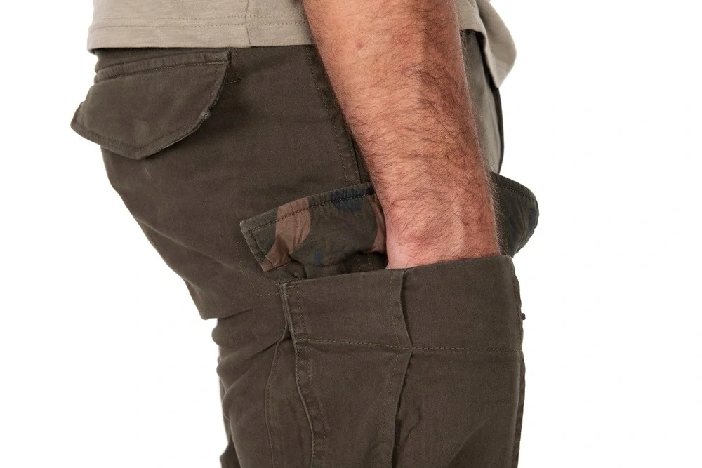 FOX kalhoty Khaki HD Combat XL
