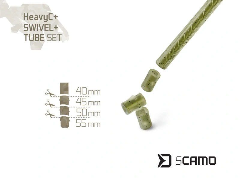 Sada Delphin sCAMO HeavyC + obratlík + trubka 5 sad