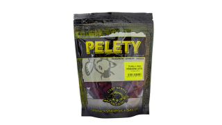 Pelety v obalu - 200 g/15 mm/Přírodní játra