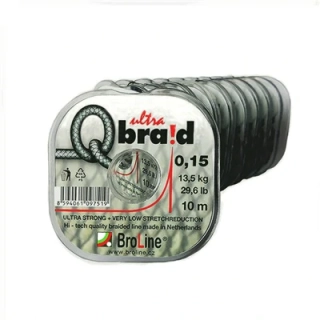 Q-braid ultra 6x, černá ,0,18 - 15 m