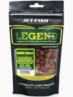 Legend Range boilie 250g - 20mm : BANÁN / CHILLI