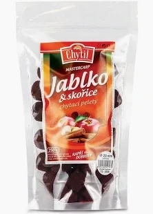 Chytací pelety s dírou 250 g/20mm/ – Jablko a skořice
