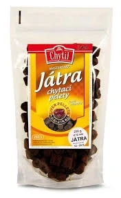 Chytací pelety s dírou 250 g/20mm/– Játra