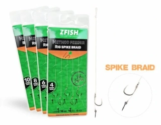 ZFISH Návazec Method Feeder Rig Spike Braid vel.8