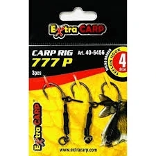 Návazec Extra Carp Carp Rig 777P Ronnie Rig, vel. 4 / 3 ks
