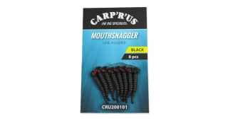 Carp´R´Us Rovnátko Dlouhé Mouthsnagger  8ks/Černé