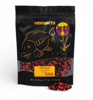 SMOKE micro pelety 350g 2-3mm - Chilli Strawberry
