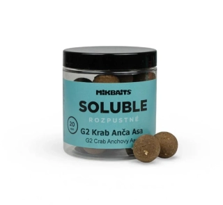 Rozpustné boilie G2 Krab Ančovička Asa 20mm
