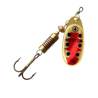 Třpytka rotačka Hester Fishing OSPREY - 4g/ vel.2/ Gold Maple Leaf