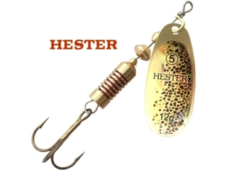 Hester Fishing rotační třpytka Ospray Brown Trout 3 6G