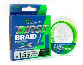 INTECH First Braid X4 Zelená | 150 m