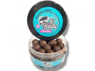 JV Baits boilies v dipu Patentka 300ml - 20mm