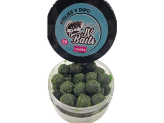 JV Baits boilies v dipu Hruška 300ml - 20mm