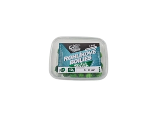 JV Baits Rohlíkové boilies 14 mm, 40 g Hruška