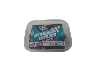JV Baits Rohlíkové boilies 14 mm, 40 g - Oliheň