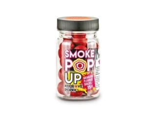 SMOKE POP-UP - plovoucí kouřové boilies - Moruše 15 mm 35 g