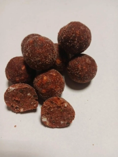 Boilies krmné 20 mm - Jahoda 3kg