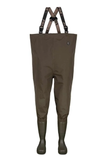 FOX prsačky - Khaki LW Lined Waders UK9 EU43