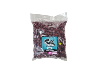 JV Baits Krmné Boilies Jahoda 5 kg 24 mm 